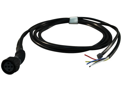 Kabelboom met open eind links 2m bajonet 5-polig , vertakking 1x 500 DC