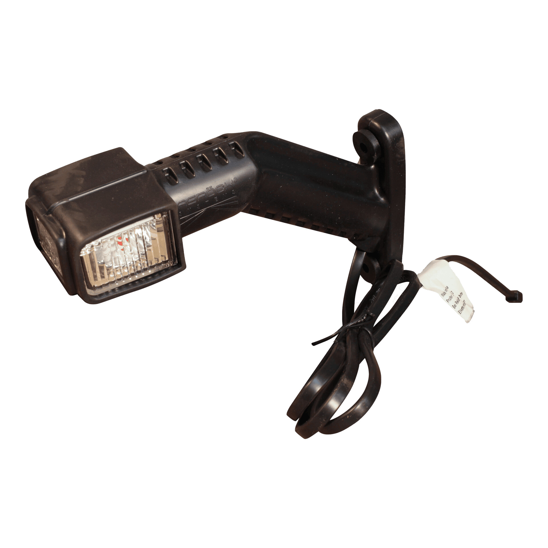 d080f0da94938c2eac5da196e83fab05 Contourlamp links Aspöck Superpoint 4 LED 1.0m DC kabel | Van Welpen Onderdelen
