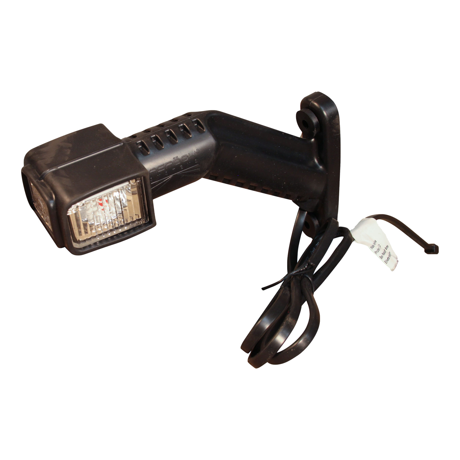 d080f0da94938c2eac5da196e83fab05 Contourlamp links Aspöck Superpoint 4 LED 1.0m DC kabel | Van Welpen Onderdelen