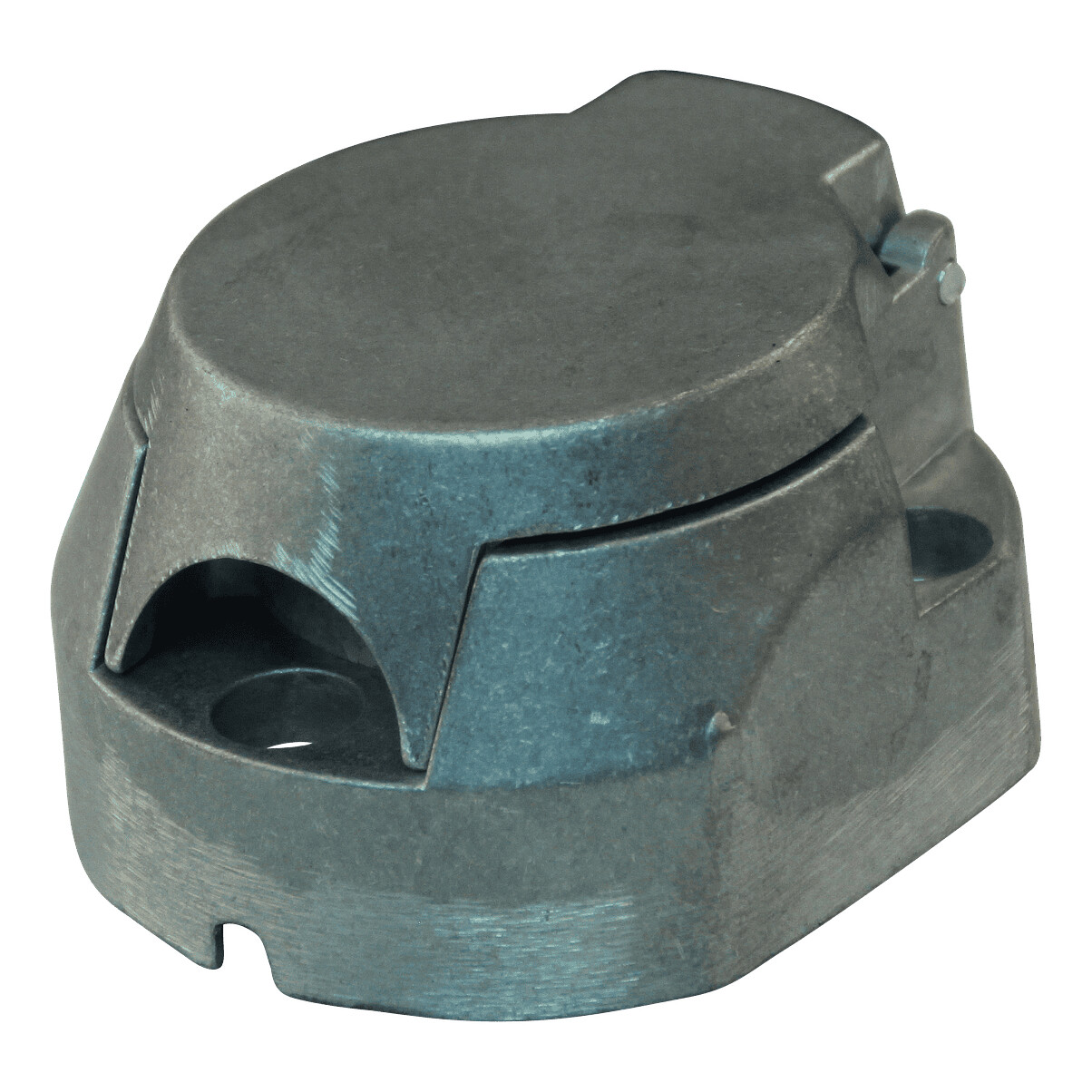 d19b300d91f060931989ef3a0102d7ad Kontaktdoos aluminium 7 - polig Met mistlamp schakelaar | Van Welpen Onderdelen