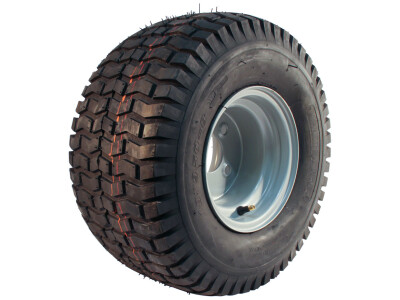 Luchtband + wiel 18x9.50-8 V-3502 4PR + 7.00Bx8H2 ET0 ET0 60/100/4 A3 staal grijs