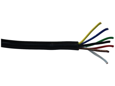 Verlichtingskabel 7x0,75mm² 50 meter per rol