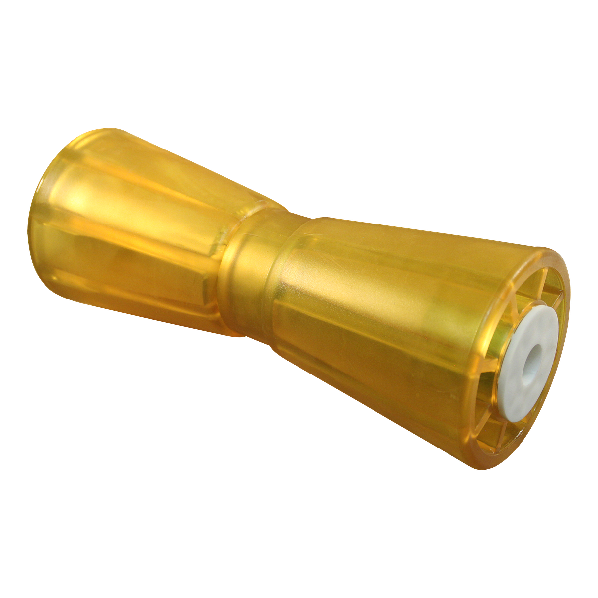 df950e3ab0847d630af3d7aadbde65c6 Kielrol PVC geel Ø93mm 259mm Ø17 | Van Welpen Onderdelen