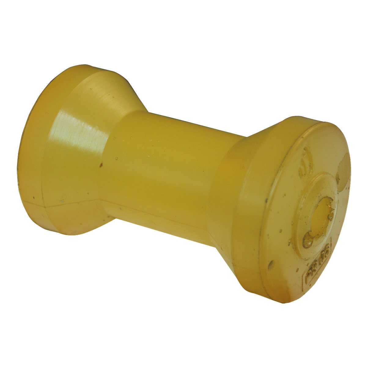 e36bb93a727b935e786484dfee76f2db Kielrol PU geel Ø73mm 128mm Ø16,5 | Van Welpen Onderdelen