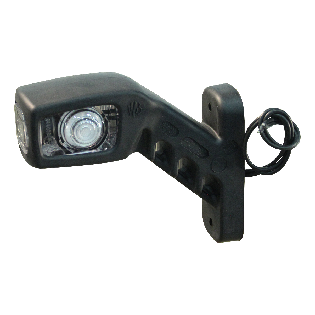 e4f062971acb2ca56a0f49a4845444dc Contourlamp WAS W49 rood / wit, links 280mm