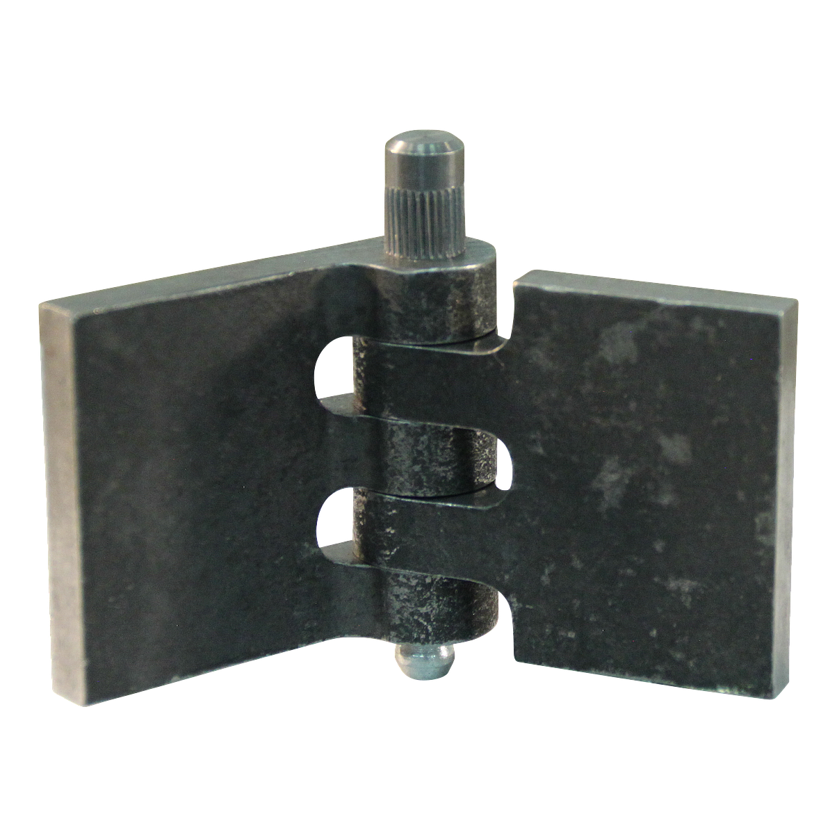 eb99a7d19cbdba0f59c885b8e05c76c5 Recht portierscharnier met pen met smeernippel 40 x 40mm scharnierblad blank niet demonteerbaar | Van Welpen Onderdelen