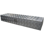 Gereedschapskist aluminium 1200x380x190mm kofferslot