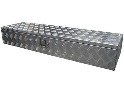 Gereedschapskist aluminium 1200x380x190mm kofferslot