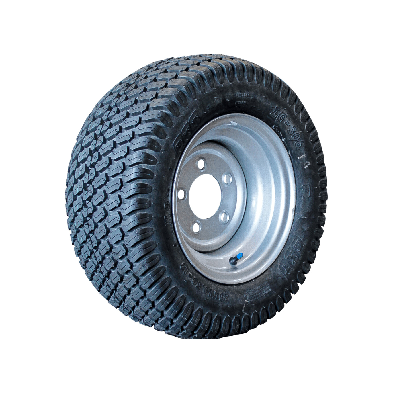 f0a68558674959a91f760145dc0bcd1f Luchtband + wiel 23x10.50-12 LG-306 4PR + 7.00x12 ET0 94/140/5 90 A3 staal grijs | Van Welpen Onderdelen