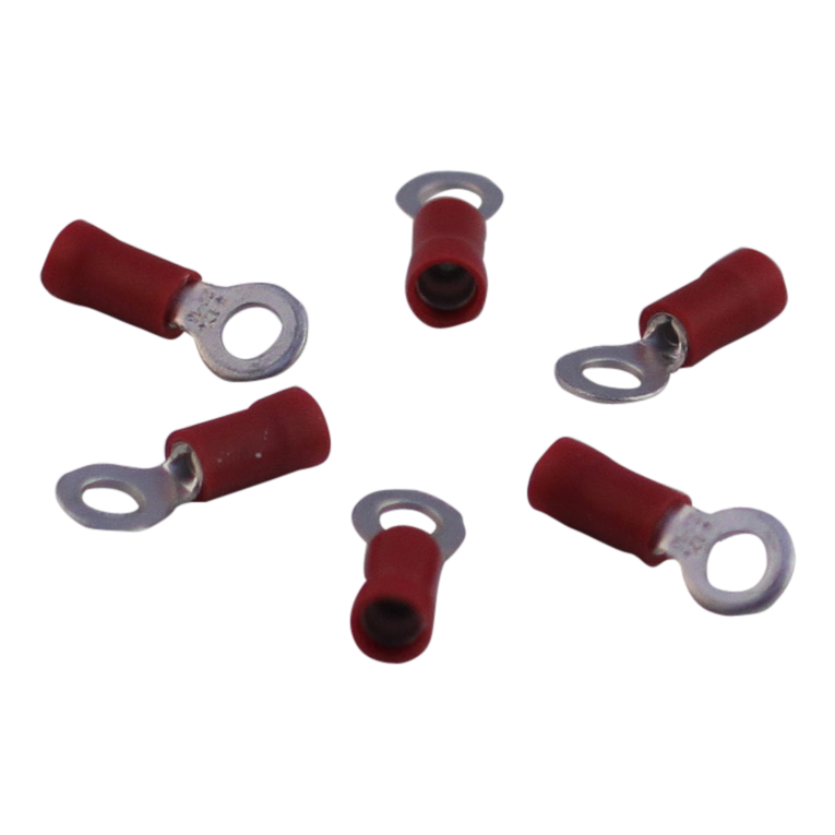 f886f9ad2b9806454ae3b339713e138c Ringkabelschoen voor draad 0,5 - 1,5mm2 , M5 , rood