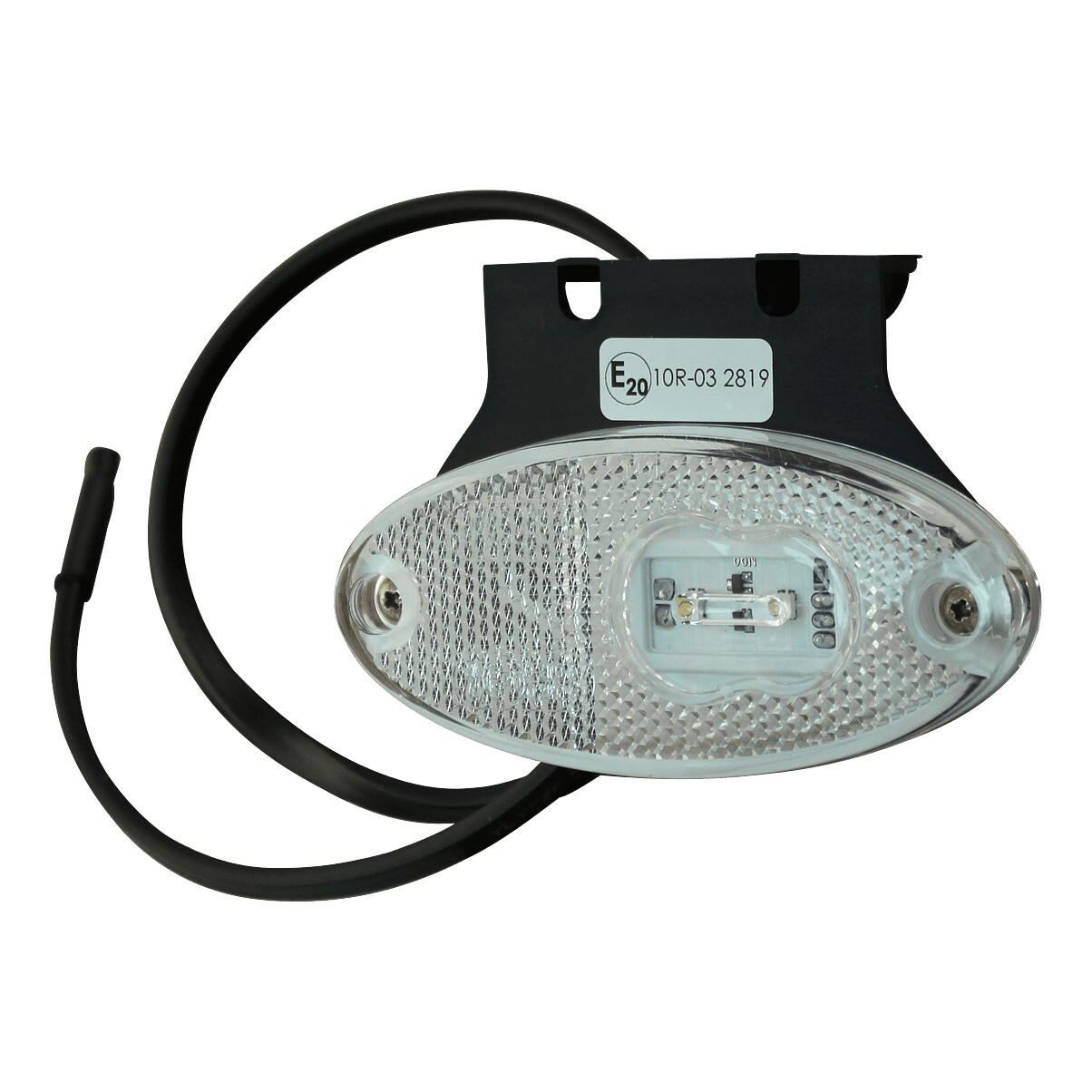f97f47efafa12bed9d8acf00ccdbb865 Breedtelicht WAS 309 , DC kabel 500mm. 2x0,75mm² inclusief montagesteun | Van Welpen Onderdelen
