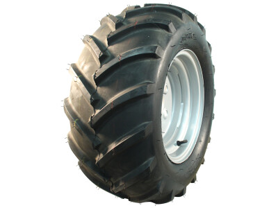 Luchtband + wiel 23x8.50-12 HF-255 4PR + 7.00x12 ET0 94/140/5 A3 staal grijs links