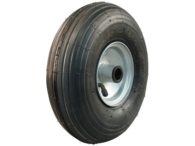 Luchtband + wiel 2.50-4 V-5501 4PR + 2.10x4H2 ET0 rollager Ø20 NL69 staal grijs