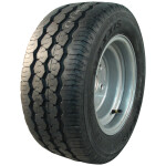 Luchtband + wiel 195/55 R10C Trailermaxx CR-966 + 6.00Ix10H2 ET-4 66,5/112/5 98/96 P staal grijs