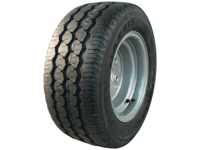 Luchtband + wiel 195/55 R10C Trailermaxx CR-966 + 6.00Ix10H2 ET-4 66,5/112/5 98/96 P staal grijs