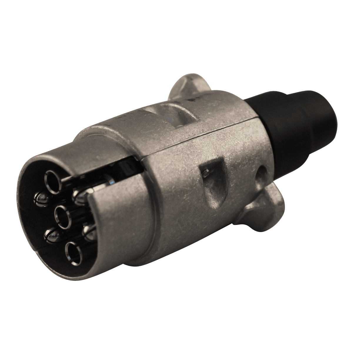 fd09328bee5f0b0f802f31cafc7ea15b Stekker 7 - polig , aluminium schroefuitvoering schroefcontacten Novio